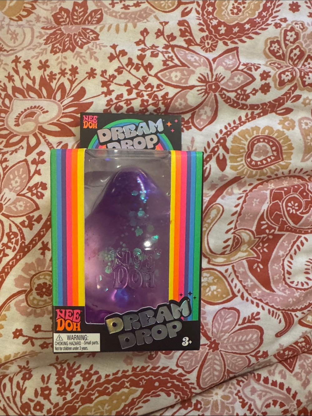 Nee Doh Dream Drop Purple Sensory Stress Toy